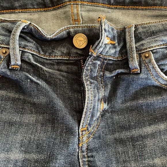 VINTAGE Early 90s Guess Crop Mid Jeans Size 26 - Picture 5 of 9